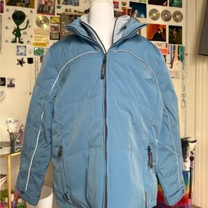 ZeroXPolar Blue Ski & Snow Jacket